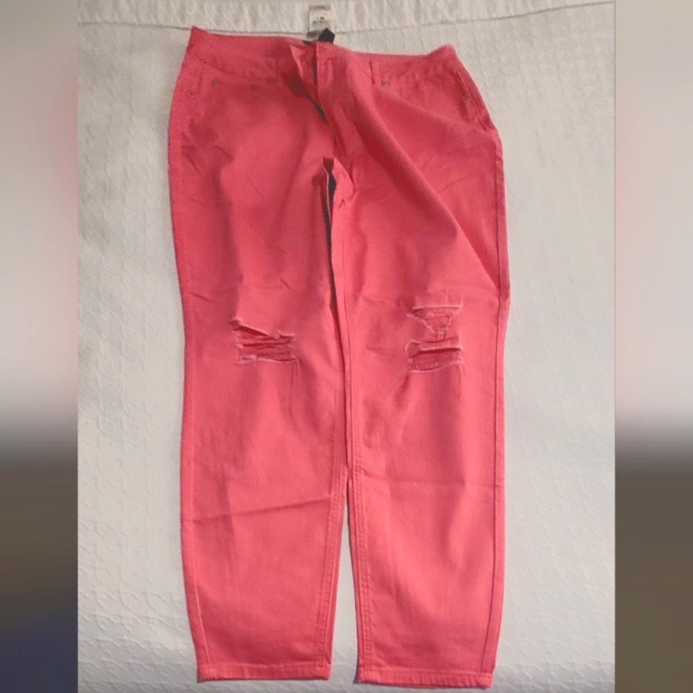 Pink Skinny Jeans